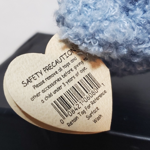 Ty Beanie Babies "Bluebeary" Mint - Picture 8 of 8